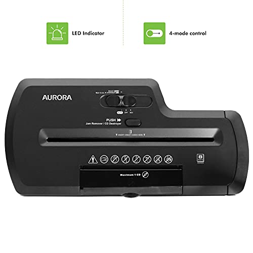 Aurora-AU800SZ-Professional-Strip-Cut-Paper-ShredderCDCredit-Card-Shredder-Without-Wastebasket-8-Sheet-Strip-Cut-No-Basket-0-2.jpg