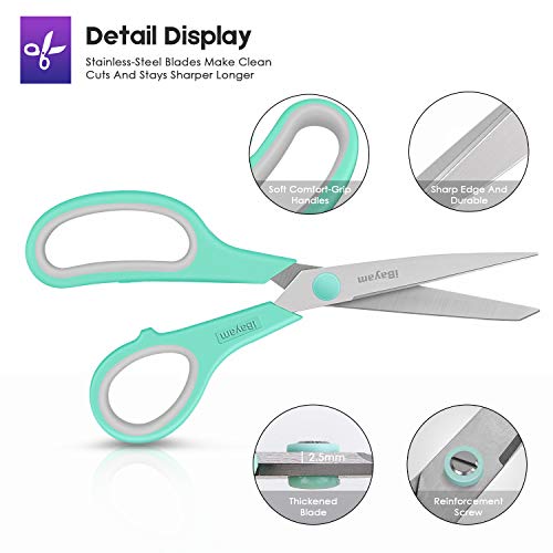 Scissors-iBayam-8-Multipurpose-Scissors-Bulk-Ultra-Sharp-Shears-Comfort-Grip-Sturdy-Scissors-for-Office-Home-School-Sewing-Fabric-Craft-Supplies-RightLeft-Handed-3-Pack-Mint-Grey-Pink-0-1.jpg